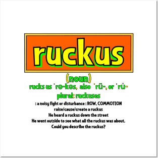 Ruckus Posters and Art